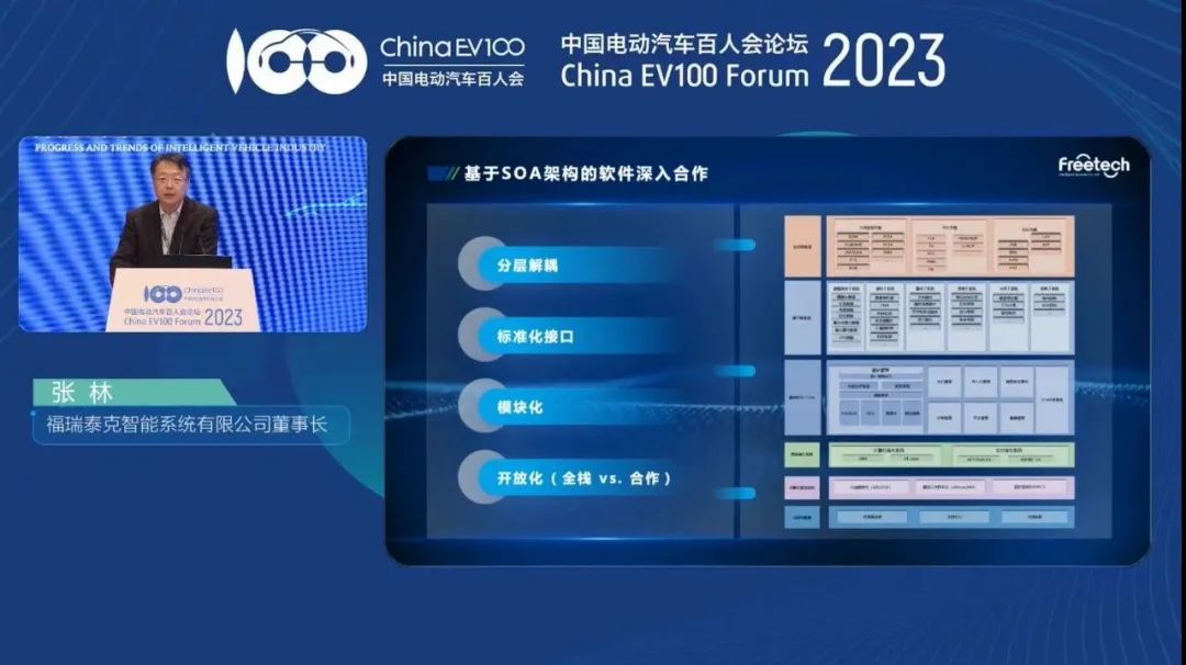 福瑞泰克出席2023中國電動汽車百人會論壇